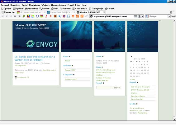 weblog Saksala ArtRadius by Sarah Jane Pell